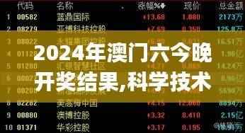 2024年澳门六今晚开奖结果,科学技术史_仙帝 MRK22.74