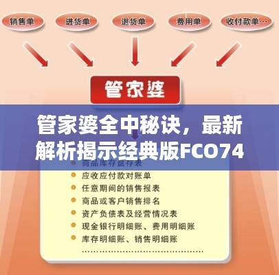 管家婆全中秘诀,最新解析揭示经典版FCO748.71特色