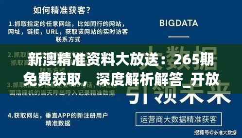 新澳精准资料大放送:265期免费获取,深度解析解答_开放版ZJD949.74