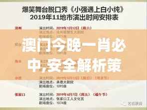 澳门今晚一肖必中,安全解析策略_准圣三境XJV718.72