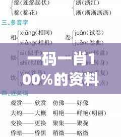 一码一肖100%的资料,图库热门解答_加强版MZJ202.61