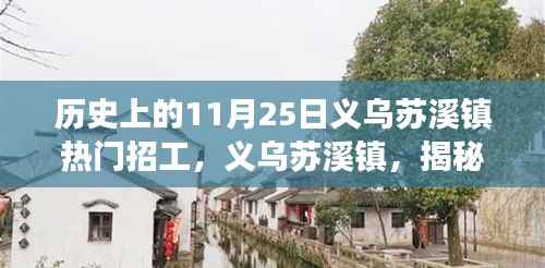 揭秘义乌苏溪镇11月25日热门招工日,小巷深处的特色小店与求职热潮的故事