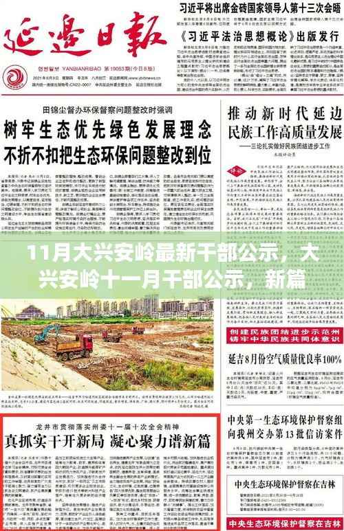 大兴安岭最新干部公示揭晓,新篇章开启与时代共振的时刻