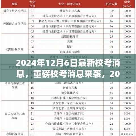 2024年校考最新消息揭晓,重塑自我,开启学习新纪元