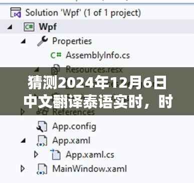 时空轻语,揭秘2024年12月6日特殊翻译日泰语实时中文翻译