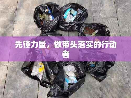 先锋力量,做带头落实的行动者