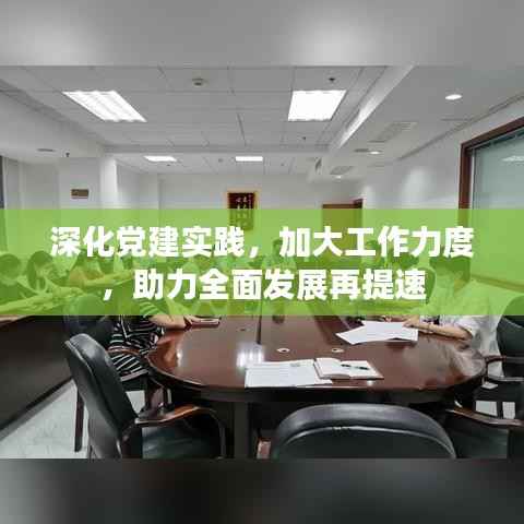 深化党建实践，加大工作力度，助力全面发展再提速