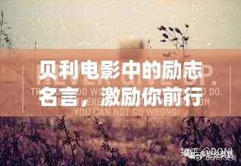 贝利电影中的励志名言,激励你前行!