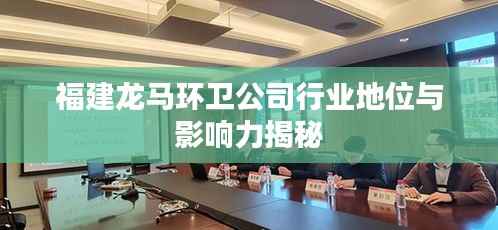 福建龙马环卫公司行业地位与影响力揭秘