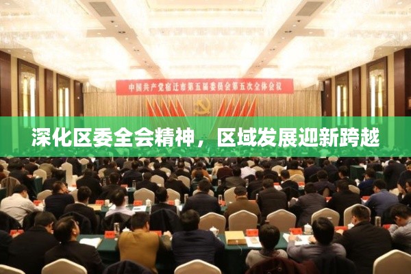 深化区委全会精神，区域发展迎新跨越