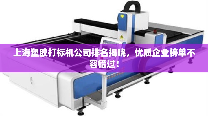 上海塑胶打标机公司排名揭晓,优质企业榜单不容错过!